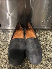 Vionic Women's Willa slip-on loafers Black Suede Size 6