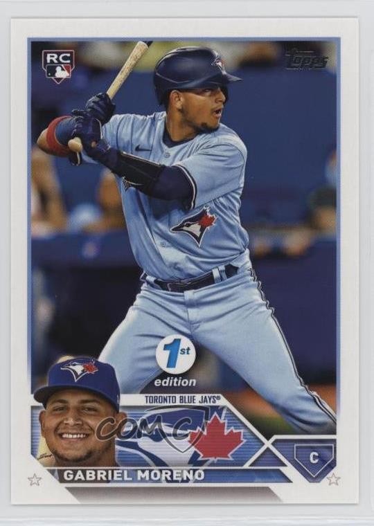 2023 Topps Series 1 1st Edition Gabriel Moreno #169 14dq