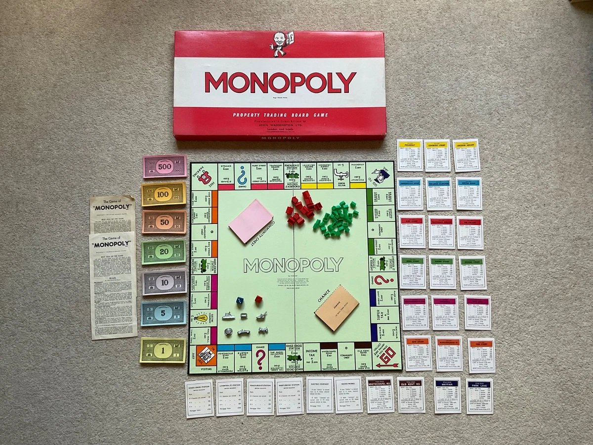 Monopoly Vintage Board Games for sale | eBay
