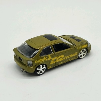 Revell Honda Civic D2 Metallic Olive Green Hatchback - Fast And