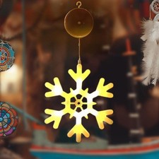 Christmas Lights for Windows And Glass, Hanging Lights with Suction Cups,