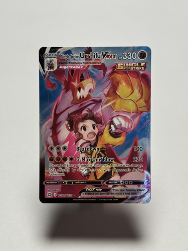 Single Strike Urshifu VMAX TG19/TG30 Brilliant Stars Trainer Gallery Near Mint