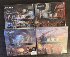 Magic The Gathering: Final Fantasy Scene Box Bundle Set of 4 SEALED  SHIPS ASAP