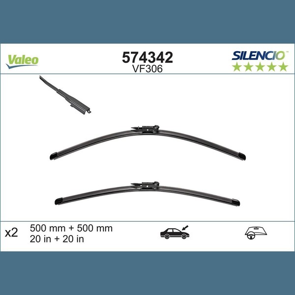 Valeo 574342 Wischblatt-image