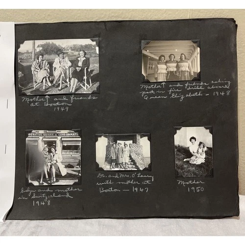 Snapshot Photos 1947-1950 of European Sites NEAT UNUSUAL