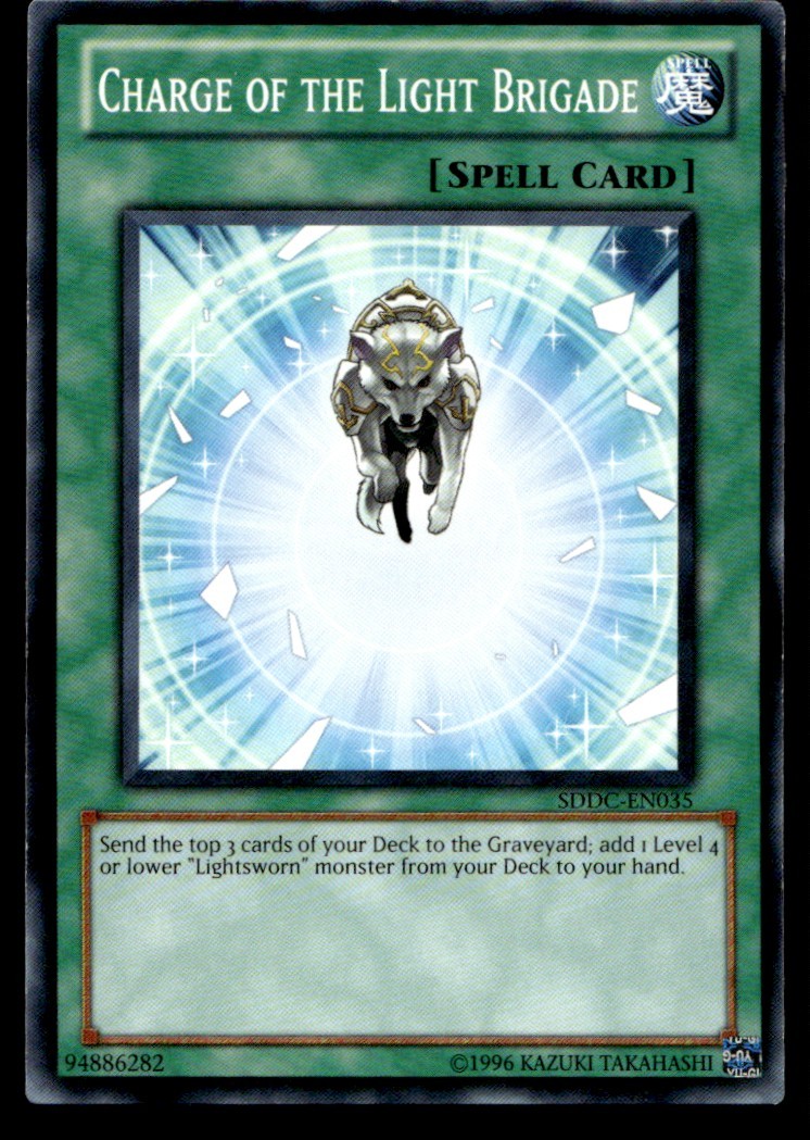 Charge of the Light Brigade Structure Deck: Dragons Collide SDDC-EN035 MP YuGiOh