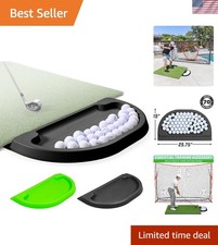 Efficient Golf Practice with All-Weather 70-Ball Tray - Retail Packaged Gift