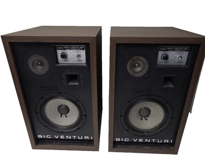 二プリッツ　ビデオ BIC Venturi Formula 2 Speakers Pair Vintage 1970s 8