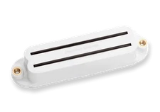 Seymour Duncan SHR-1b Hot Rails Bridge Pickup for Strat, White, 11205-02-W