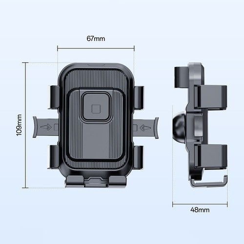Support t��l��phone moto avec protection silicone pour navigation s?re et facil - Photo 9 sur 14
