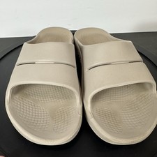 Oofos Tan Sport Recovery Slides Mens Size 7 Womens Size 9 EU 40 Unisex Sandals