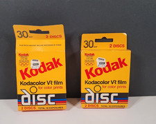 VTG Kodak Kodacolor VR Disc Film - 45 Exposures ISO 200, 3 DISCS EXPIRED 02/1990
