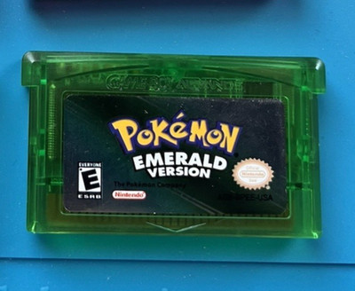 Nintendo Pokemon: Emerald Version GBA Game Cartridge