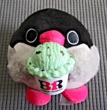 ZURU Mini Brands Snackles 5" Penelope Penguin Baskin Robbins Plush Series 2