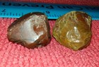 2 Authentic Native American artifacts stone tool Humpback scrapers Oregon  .75" — photo 4