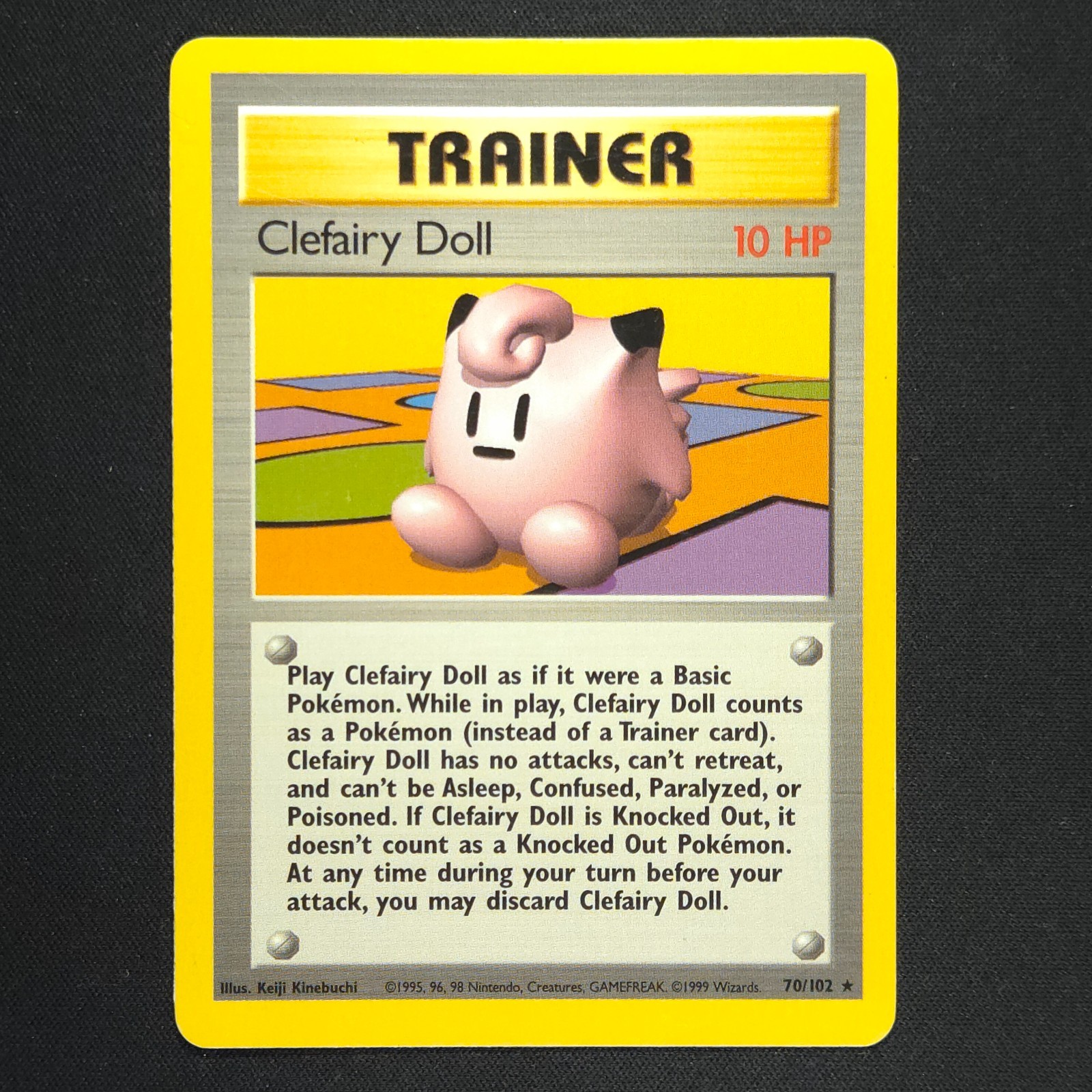 Clefairy Doll 070/102 - Base Set - Pokemon Card
