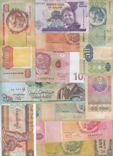 World Banknotes, Lot of 12, Mixed Collection, WBN-138