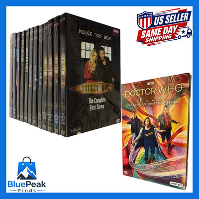 Doctor Who Complete Series DVD Set 1-13, 64 Discs, Free Shipping USA