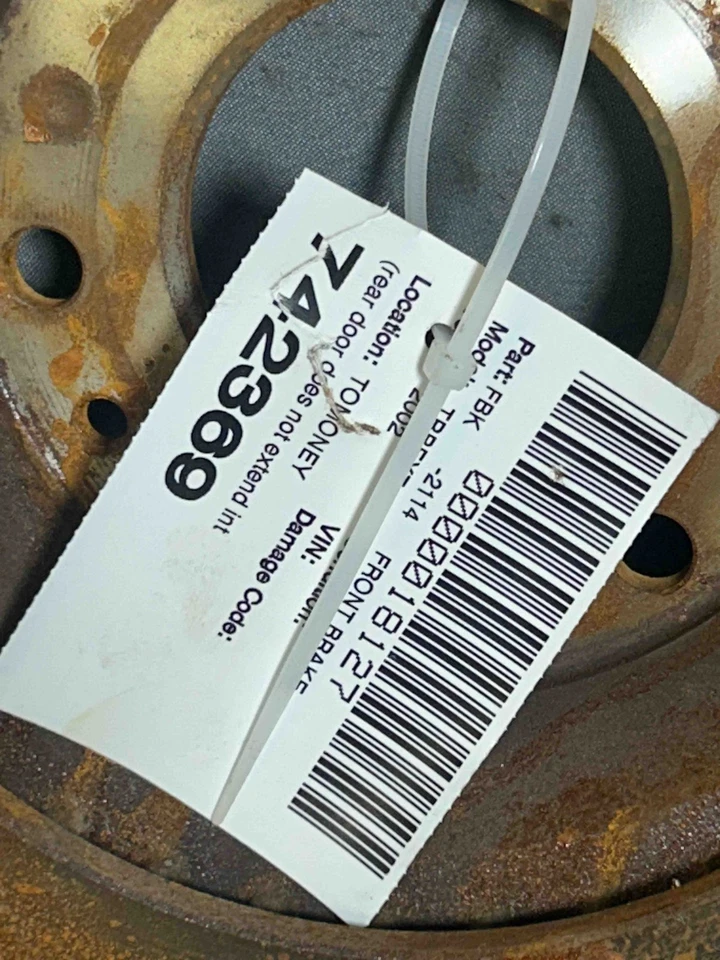 Fits 2002-06 Chevy Trailblazer Front Brake OEM:25826103 — 第 3/3 张图片