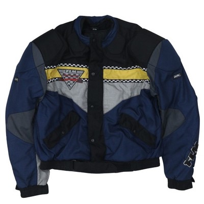 Motorradjacke Herren UK Größe 2XL FLM Blau