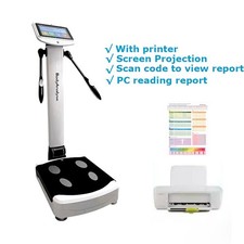 Smart Body Composition Analyzer BMI Body Fat Meter Muscle Weight Scale  Printer