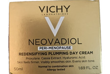 VICHY NEOVADIOL MENOPAUSE REDENSIFYING PLUMPING DAY CREAM EXP 12/2025 SEALED