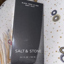 Salt  Stone Black Rose  Oud Body Mist   3.4 oz / 100 mL   NIB Authentic