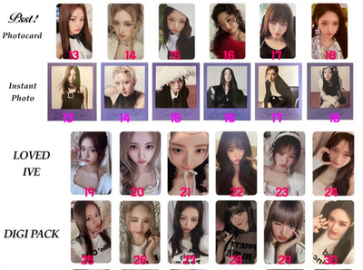 IVE - IVE SECRET Official Original book/DigiPack /Cupid /MD