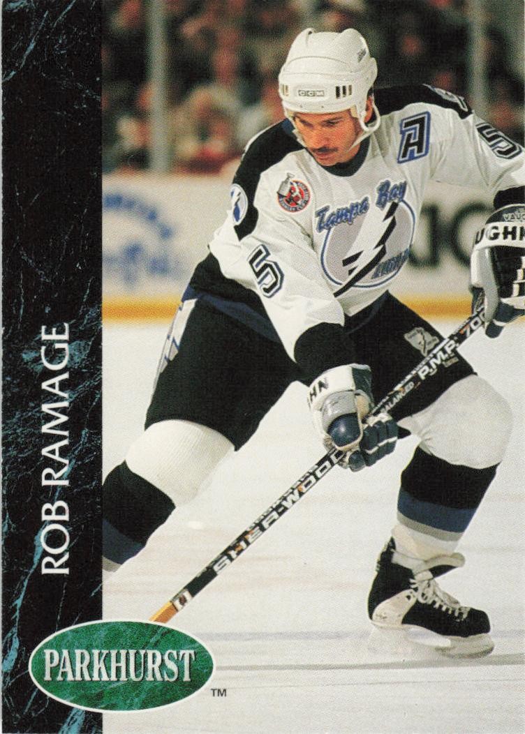 1992-93 Parkhurst #175 Rob Ramage