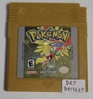 Pokemon Gold Version (Nintendo Game Boy Color, 2000) Dry Battery