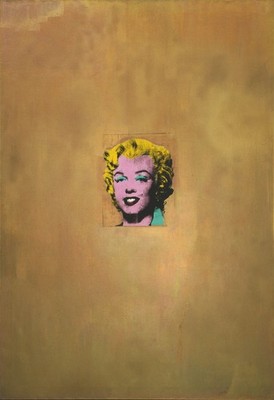 Andy Warhol Gold Marilyn Monroe Kunstdruck Poster Leinwand Wanddeko Design Highli