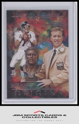 2021 Panini Origins #HSG-8 John Elway How it Started vs How it's Going