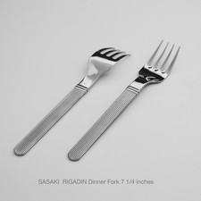 SASAKI RIGADIN Dinner Fork 8 inches  Vignelli...