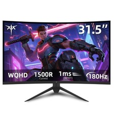 KTC 32" Curved Gaming Monitor 180Hz 1ms 2K 1440P 1500R FreeSync