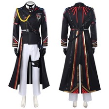 Game Love and Deep Space Caleb Male Role Cosplay Full Set Coat Hat Costume New