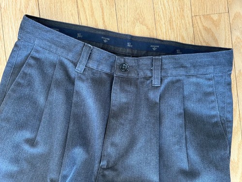 Dockers dress pants 32x32 charcoal excellent condition - Picture 3 of 3