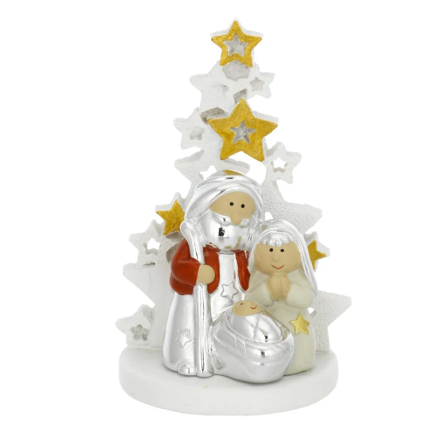 ALBERO STILIZZATO H. 8,5 CON PRESEPE BAGUTTA COD.06