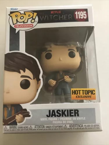 Funko POP! NETFLIX The Witcher - Jaskier #1195 (Hot Topic Exclusive) + Protector
