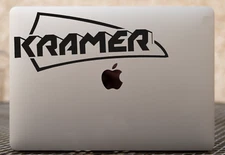 Kramer Logo Decal- Guitar Sticker- Music Decal- Vinyl Decal- Band Decal