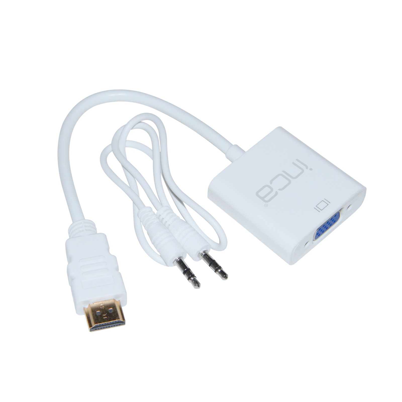 INCA Adapter IHTVJ-7 HDMI > VGA St. + USB Audio NUOVO