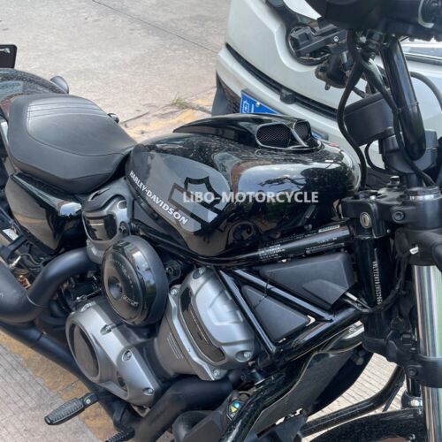 Cubierta de tanque de gasolina negro brillante para tablero consola de combustible Nightster 975 RH975 S 2022-2024 - Imagen 2 de 14