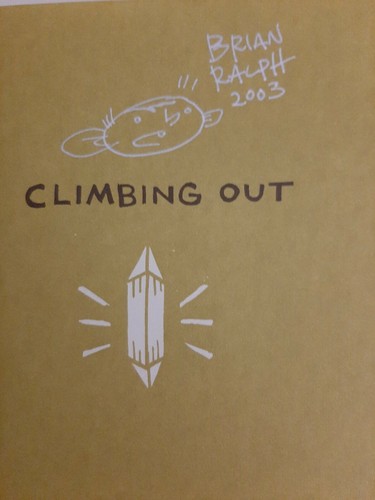 Brian Ralph - Climbing Out Signed & Doodled First Edition 2002 - Picture 2 of 4