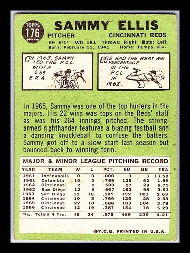 1967 Topps 1st-2nd Series #1-196 - You Pick - Volume Discounts - aaalvins - Picture 201 of 213