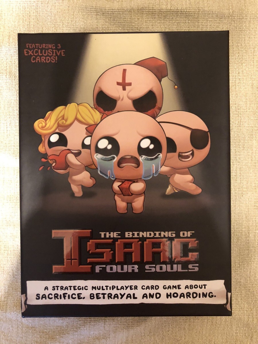 The Binding Issac: Four Souls Card Game w/ 3 Exclusive Bonus Soul Cards