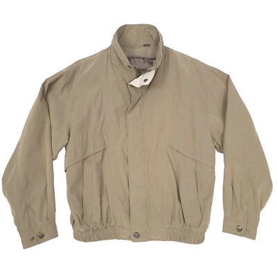 Vintage Members Only Jacket Mens Medium Beige | eBay