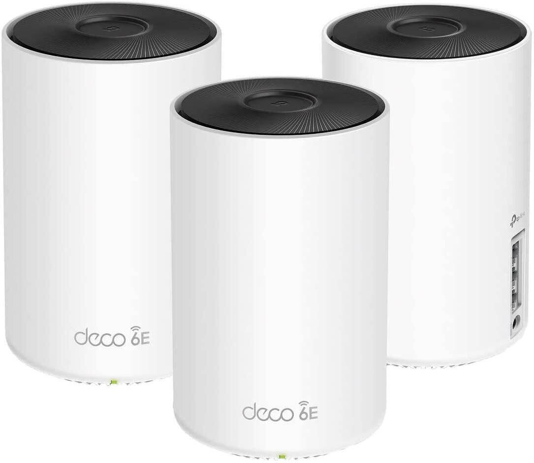 NEW TP-Link Deco AXE5300 Wi-Fi 6E Tri-Band 7000 sqft Mesh WiFi 6E