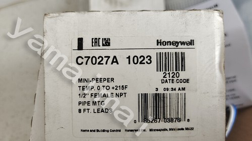 1pc New Honeywell C7027A 1023 Control Box Combustion Program Fast Ship