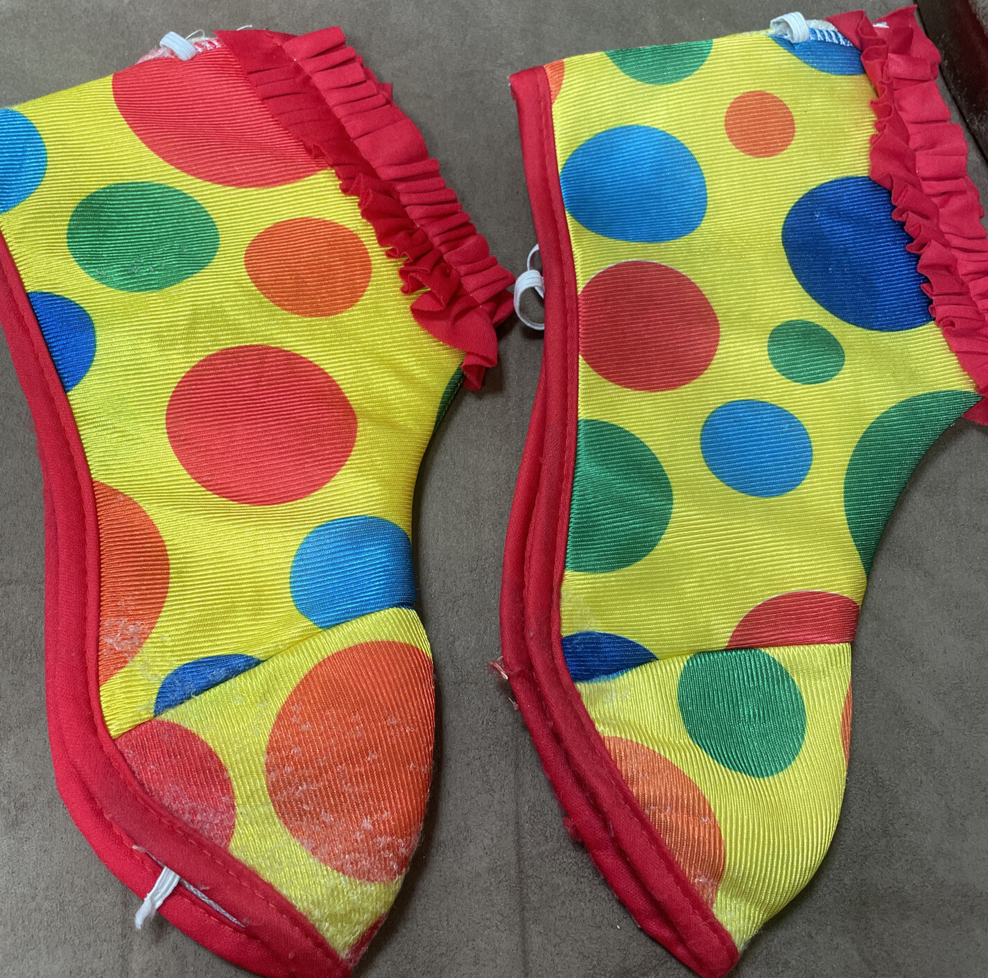 ADULT GIGGLES THE CLOWN FITS TO  14/16 COSTUME DR… - image 3