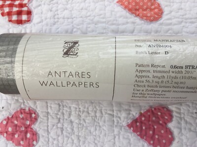 ZOFFANY ANTARES MANHATTAN TAPETE 7 ROLLEN VERFÜGBAR