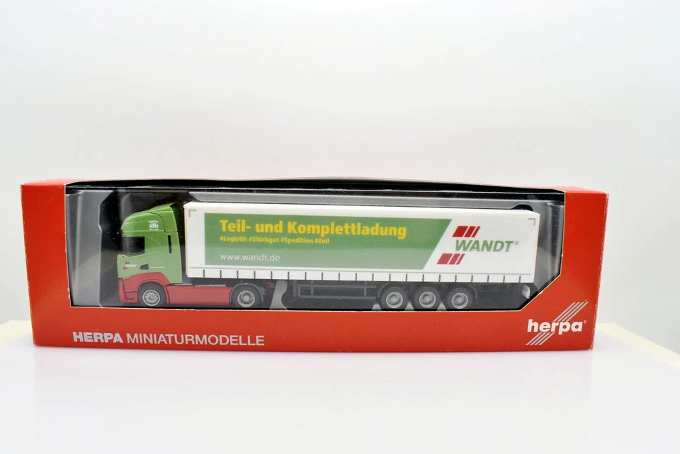 herpa modellino camion scala 1:87 iveco S way modellismo statico da collezione j - Immagine 2 di 4